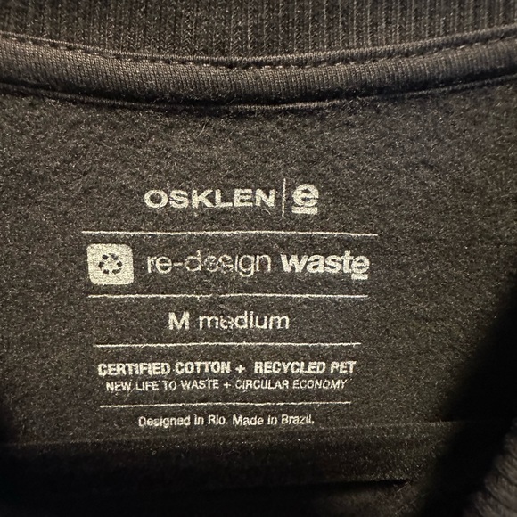 Osklen Logo-print Cropped Sweatshirt, Medium - Picture 2 of 4